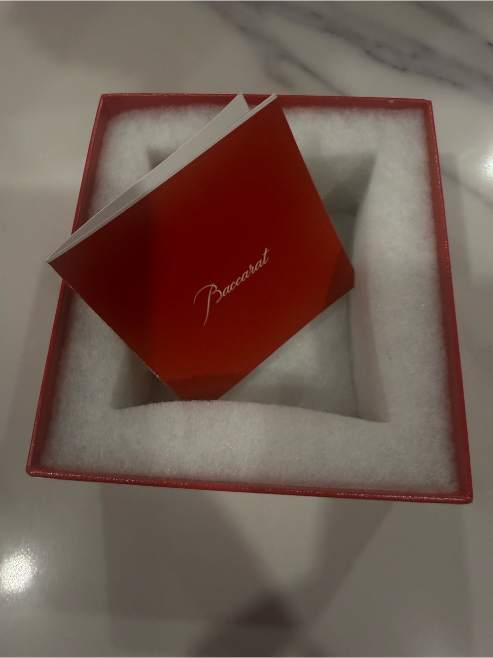 Baccarat Red Box with Script Logo - Picture 9 of 15